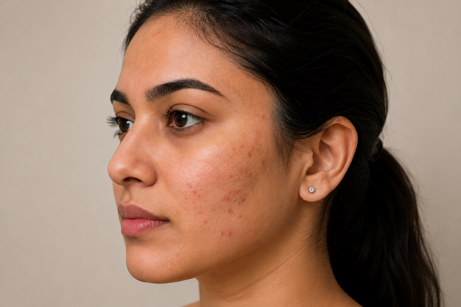Before Skin Treatment