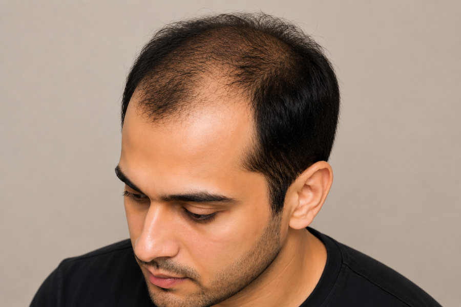 Before Hair Treatment